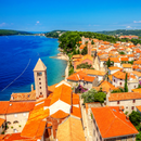 Otok Rab razgled & kupanje na Rajskoj plaži - Lopar