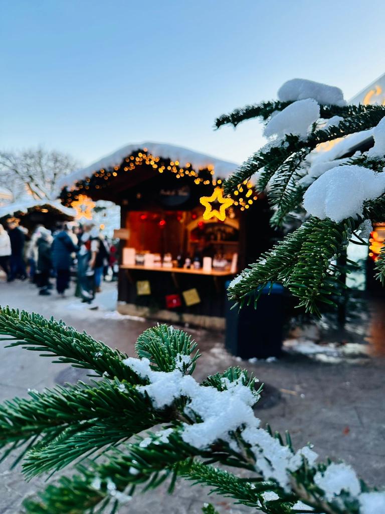 Advent : Hallstatt i jezero St. Wolfgang