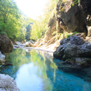 Dolina rijeke Soče iz Istre