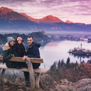 Zimska idila Bleda i Ljubljane iz Zagreba