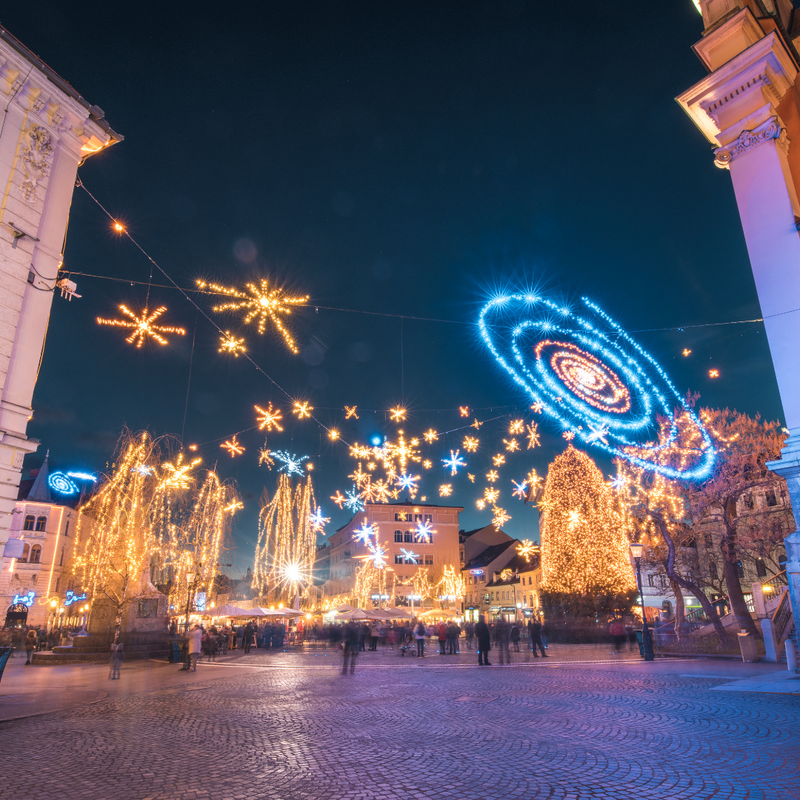 Advent: Bled i Ljubljana iz Istre