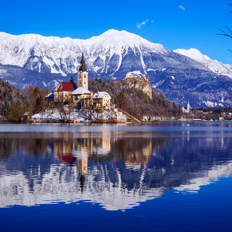 Advent: Bled i Ljubljana iz Istre